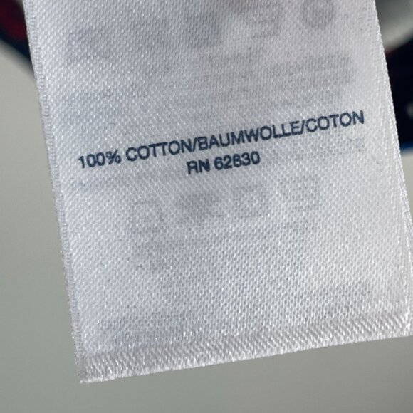 Lands End Woman Plus 2X Relaxed Snowflake Mock Neck Cotton Top Holiday Christmas - Picture 4 of 9